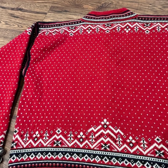 Vintage Dale of Norway Nordic Knit Wool RARE Coca Cola Salt Lake 2002 Sweater - Picture 5 of 5
